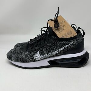 NWT Nike W Air Max Flyknit Racer DM9073-001 Black White Oreo Women’s 8‎
